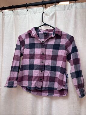 Patagonia Girls Plaid Button-Down Shirt